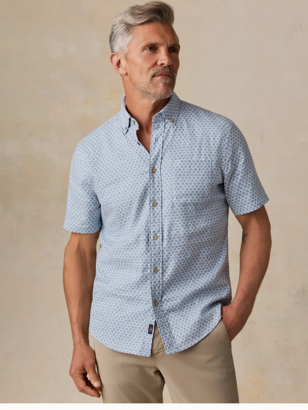 Faherty Short-Sleeve Breeze Shirt